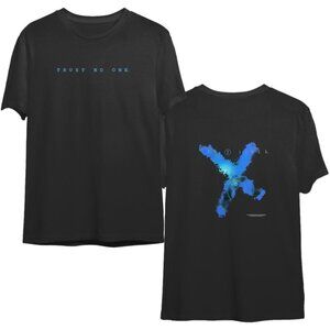 The X Files Trust No One Graphic T-Shirt Vintage Sci Fi TV Tee 73